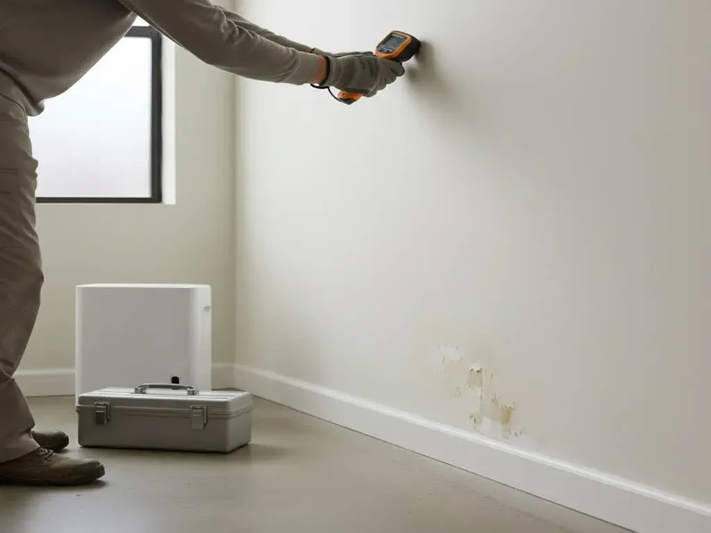 Analizando humedades pared